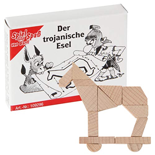 Bartl 109296 Mini-Holz-Puzzle Der trojanische Esel aus 14 kleinen Holzteilen Bartl 109296 Mini-Holz-Puzzle Der trojanische Esel aus 14 kleinen Holzteilen von Bartl
