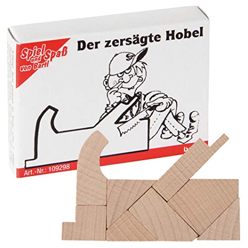 Bartl 109298 Mini-Holz-Puzzle Der zersägte Hobel aus 8 kleinen Holzteilen Bartl 109298 Mini-Holz-Puzzle Der zersägte Hobel aus 8 kleinen Holzteilen von Bartl