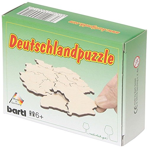 Bartl 102359 Taschenpuzzle Deutschlandpuzzle 13 Teile von Bartl