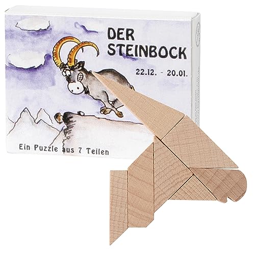 Mini-Steinbock-Puzzle, 7 Teile von Bartl