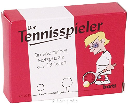 Bartl 102035 Tennis-Puzzle | Taschenpuzzle aus Holz Bartl 102035 Tennis-Puzzle | Taschenpuzzle aus Holz von Bartl