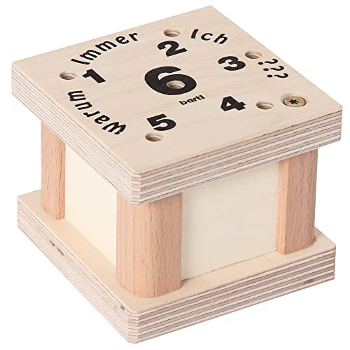 Bartl 111711 Spannendes Würfelspiel aus Holz Warum Immer ich?, für die ganze Familie von Klein bis Groß Bartl 111711 Spannendes Würfelspiel aus Holz Warum Immer ich?, für die ganze Familie von Klein bis Groß von Bartl