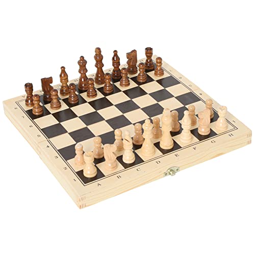 Bartl 101808 Schach-Dame-Backgammon aus Holz von Bartl