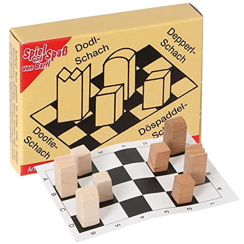 Bartl 103956 Mini-Spiel Dodl-Schach, kleines mitbringsel für Freunde und bekannte von Bartl