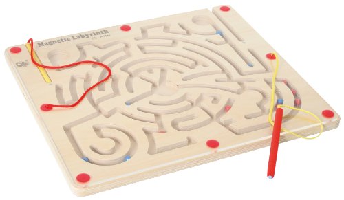 Bartl 104724 Magnetisches Labyrinth aus Holz und Acrylglas, Spielend Feinmotorik üben für Kinder von Bartl