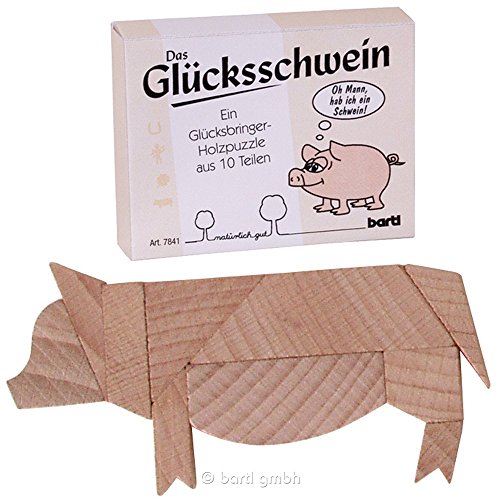 Bartl 107841 Holzpuzzle Das Glücksschwein Bartl 107841 Holzpuzzle Das Glücksschwein von Bartl