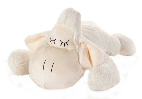 Bartl 110206 Schaf 42cm, Kuscheltier in Beige-Weiß, Large Plushie von Bartl