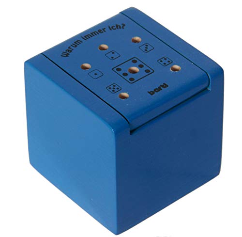 Bartl 111997 Spannendes Würfelspiel aus Holz Warum Immer ich? blau magnetisch verschließbar klein - ideal zum Mitnehmen Bartl 111997 Spannendes Würfelspiel aus Holz Warum Immer ich? blau magnetisch verschließbar klein - ideal zum Mitnehmen von Bartl
