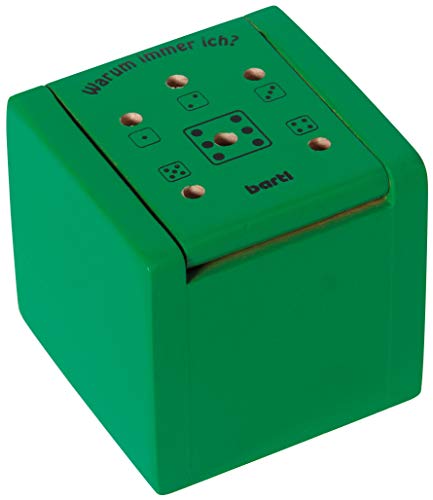 Bartl 111998 Spannendes Würfelspiel aus Holz Warum Immer ich? grün magnetisch verschließbar klein - ideal zum Mitnehmen Bartl 111998 Spannendes Würfelspiel aus Holz Warum Immer ich? grün magnetisch verschließbar klein - ideal zum Mitnehmen von Bartl