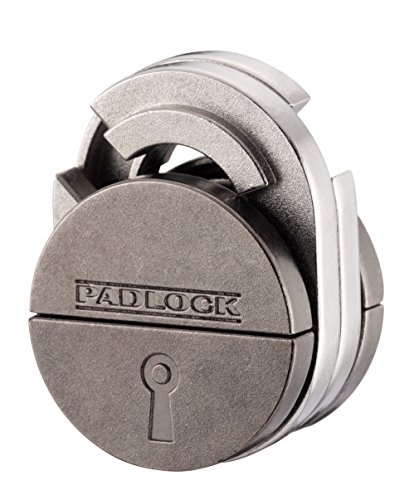 Bartl 515095 Huzzle Cast Padlock - Hochwertiges Metall-Puzzle von EUREKA