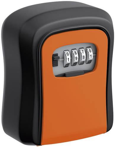 Basi 2101-0000-1119 SSZ 200 Schlüsseltresor Zahlenschloss Schwarz, Orange von Basi