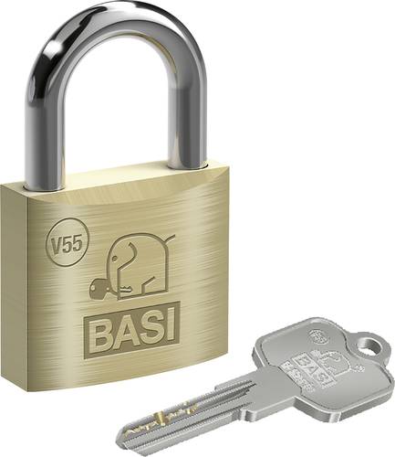 Basi VB5090-0050 Vorhängeschloss 50mm verschieden schließend Schlüsselschloss von Basi