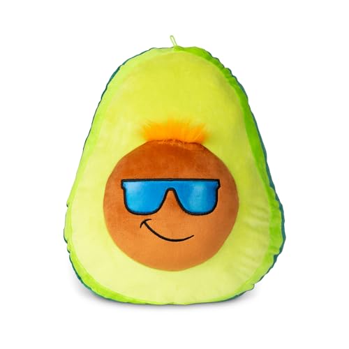 Mr Funky Avocado, Basic Fun, 03603, Spielzeuglebensmittel aus Plüsch, Avocado Geschenke, Inklusive blaue Haare, Schnurrbart und Sonnenbrille, Perfektes Geschenk für Mädchen und Jungen, 38 cm Plüsch-Spielzeug, ab 3 Jahren Mr Funky Avocado, Basic Fun, 03603, Spielzeuglebensmittel aus Plüsch, Avocado Geschenke, Inklusive blaue Haare, Schnurrbart und Sonnenbrille, Perfektes Geschenk für Mädchen und Jungen, 38 cm Plüsch-Spielzeug, ab 3 Jahren von Basic Fun