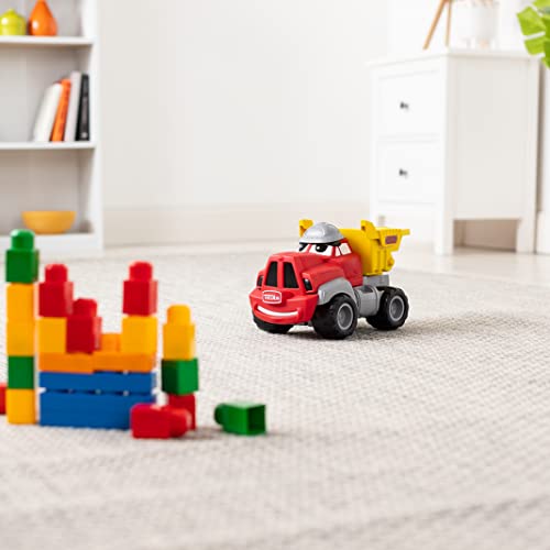 Tonka Chuck Mein sprechender Lkw, 6269, bewegliches Spielzeug mit Geräuschen, buntes Spielzeugfahrzeug für fantasievolles, kreatives Spielen. Kinder, Jungen und Mädchen ab 36 Monaten von Basic Fun