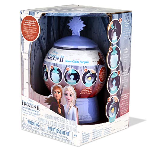 Basic Fun! 31300 Disney Frozen La Reine des Neiges 2 Schneekugel, Mehrfarbig von Basic Fun