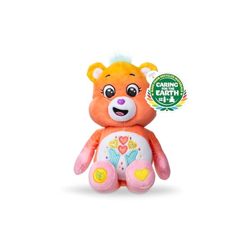 Basic Fun Care Bears Dankbares Herz Bär Plüsch – 23cm Fun Size Glitzer-Plüsch – Weiches & Nachhaltiges Kuscheltier mit Glitzerndem Herz-Bauchabzeichen Basic Fun Care Bears Dankbares Herz Bär Plüsch – 23cm Fun Size Glitzer-Plüsch – Weiches & Nachhaltiges Kuscheltier mit Glitzerndem Herz-Bauchabzeichen von Care Bears