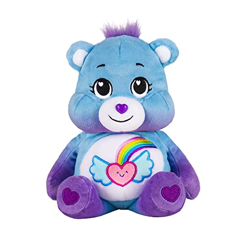 Basic Fun Care Bears Traumheller Bär Plüsch – Kuscheliges und Weiches 22 cm Sammelspielzeug für Kinder – Optimales Geschenk für Geburtstage, Feiertage und Fans Aller Altersgruppen von Basic Fun