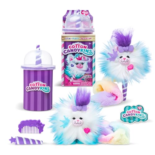 Basic Fun Cotton Candykins, Flauschiges Vergnügen für alle, weiches Premium-Plüschtier & Überraschungsplüschtier im Inneren, perfekt zum Spielen & Sammeln, geeignet für Mädchen und Jungen ab 5 Jahren Basic Fun Cotton Candykins, Flauschiges Vergnügen für alle, weiches Premium-Plüschtier & Überraschungsplüschtier im Inneren, perfekt zum Spielen & Sammeln, geeignet für Mädchen und Jungen ab 5 Jahren von Basic Fun