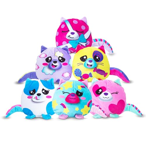 Basic Fun Misfittens Sammelpack – Kawaii Theme – Niedliche Sammelfiguren für Kinder & Fans von Basic Fun