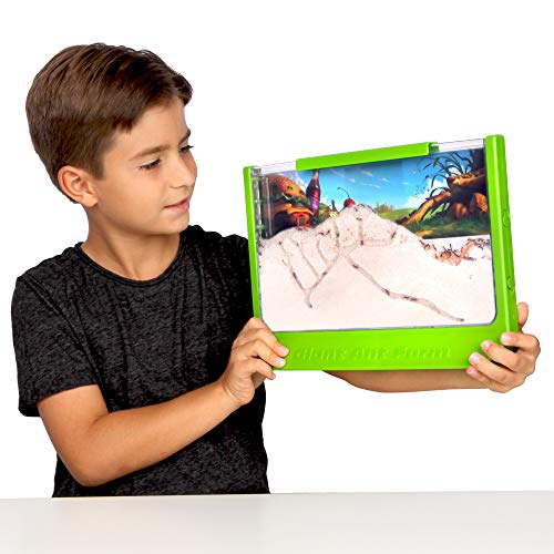 Basic Fun Onkel Milton Riesen-Ameisenfarm, extra großer Sichtbereich mit Ameisen-Picknick-Szene, perfektes Spielzeug für das Klassenzimmer, klassisches Kinder-Lernspielzeug für Jungen und Mädchen Basic Fun Onkel Milton Riesen-Ameisenfarm, extra großer Sichtbereich mit Ameisen-Picknick-Szene, perfektes Spielzeug für das Klassenzimmer, klassisches Kinder-Lernspielzeug für Jungen und Mädchen von Basic Fun