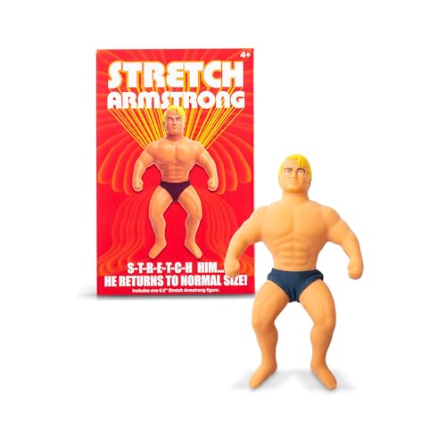 Basic Fun Stretch Armstrong - Retro Actionfigur 15 cm von Basic Fun