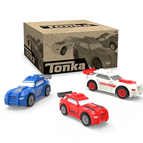 Tonka - Racecar 3 pack Exclusive, FFP & (Amazon Exclusive) von Basic Fun