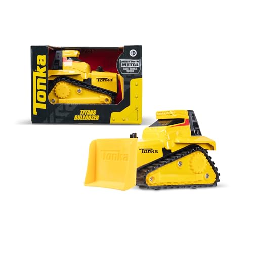 Basic Fun Tonka Steel Classics Titans – Bulldozer – Robustes Baufahrzeug-Spielzeug für Kinder Basic Fun Tonka Steel Classics Titans – Bulldozer – Robustes Baufahrzeug-Spielzeug für Kinder von Basic Fun