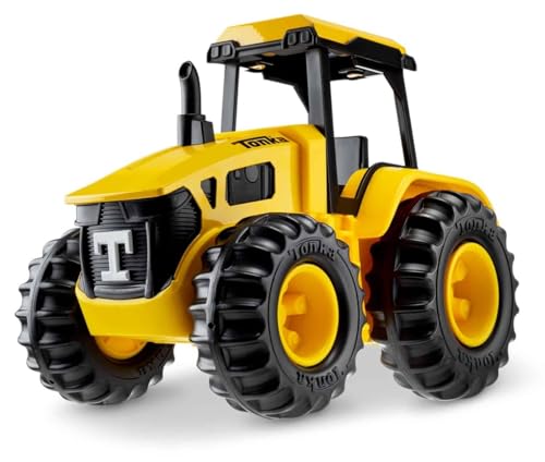 Basic Fun Tonka Steel Classics Traktor, Bauernhof-Traktor-Spielzeug, Bauernhof-Fahrzeug-Spiel für Jungen, Mädchen, Kinder und Kleinkinder, kaltgewalzter Stahl, langlebiges Traktor-Spielzeug Basic Fun Tonka Steel Classics Traktor, Bauernhof-Traktor-Spielzeug, Bauernhof-Fahrzeug-Spiel für Jungen, Mädchen, Kinder und Kleinkinder, kaltgewalzter Stahl, langlebiges Traktor-Spielzeug von Basic Fun