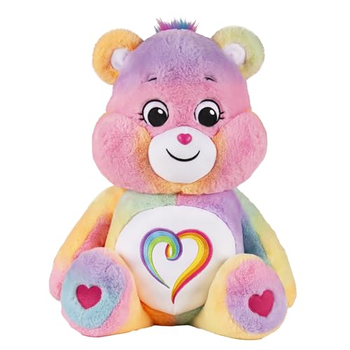 Care Bears 22067 24 Inch Jumbo Plush Togetherness Bear, Collectable Cute Plush Toy, Giant Teddy Bear, Cuddly Toys for Children, Soft Toys for Girls, Big Teddy Suitable for Girls and Boys 4 Years + von Care Bears