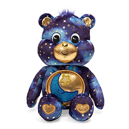 Basic Fun Care Bears Limitierte Auflage 35cm Bedtime Bear Plüsch – Leuchtendes Bauchabzeichen, Tiefblauer Bär, Sammelplüsch für Fans, Kinder und Care Bears Liebhaber Basic Fun Care Bears Limitierte Auflage 35cm Bedtime Bear Plüsch – Leuchtendes Bauchabzeichen, Tiefblauer Bär, Sammelplüsch für Fans, Kinder und Care Bears Liebhaber von Basic Fun