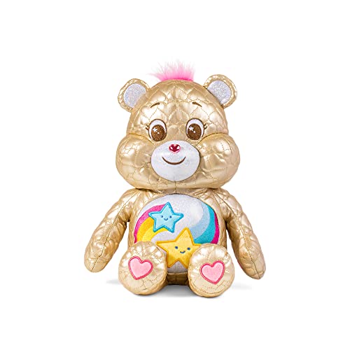 Care Bears | Limited Edition Quilted Dare to Care Bear | Süßes Plüschtier zum Sammeln | Kuscheltier für Jungen und Mädchen, mittelgroßer Plüsch-Teddy, Plushie für Kinder, Kinder ab 4 Jahren | Basic Care Bears | Limited Edition Quilted Dare to Care Bear | Süßes Plüschtier zum Sammeln | Kuscheltier für Jungen und Mädchen, mittelgroßer Plüsch-Teddy, Plushie für Kinder, Kinder ab 4 Jahren | Basic von Basic Fun