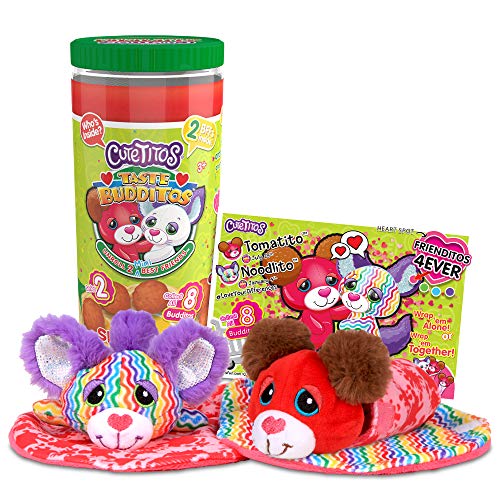 Cutetitos 39224 Budditos Food Pairings Serie, Spaghetti und Fleischbällchen Edition, Zwei 17.8 cm Kuscheltiere, Best Friend Teddy, Stofftiere für Mädchen und Jungen, Geeignet für Kinder ab 3 Jahren Cutetitos 39224 Budditos Food Pairings Serie, Spaghetti und Fleischbällchen Edition, Zwei 17.8 cm Kuscheltiere, Best Friend Teddy, Stofftiere für Mädchen und Jungen, Geeignet für Kinder ab 3 Jahren von Basic Fun