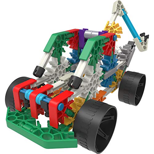 K'Nex 36178 - BAU- und Konstruktionsspielzeug Set 10 in 1, STEM Baukasten, Konstruktionsset für 10 Modelle, Bauset mit 130 Teilen, Spielset Fuer Kinder von 5-10 Jahre K'Nex 36178 - BAU- und Konstruktionsspielzeug Set 10 in 1, STEM Baukasten, Konstruktionsset für 10 Modelle, Bauset mit 130 Teilen, Spielset Fuer Kinder von 5-10 Jahre von Basic Fun