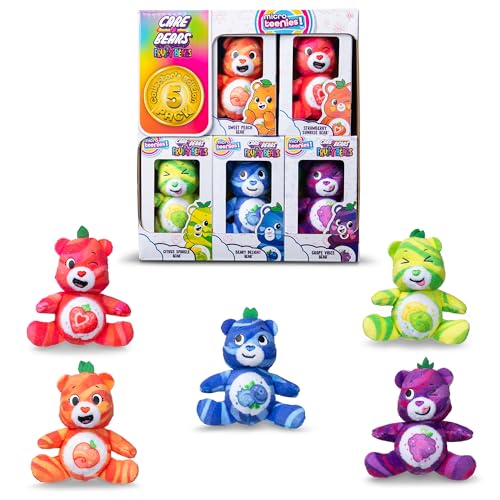 Micro Teenies Care Bears Fruit Friends 5er-Pack von Basic Fun
