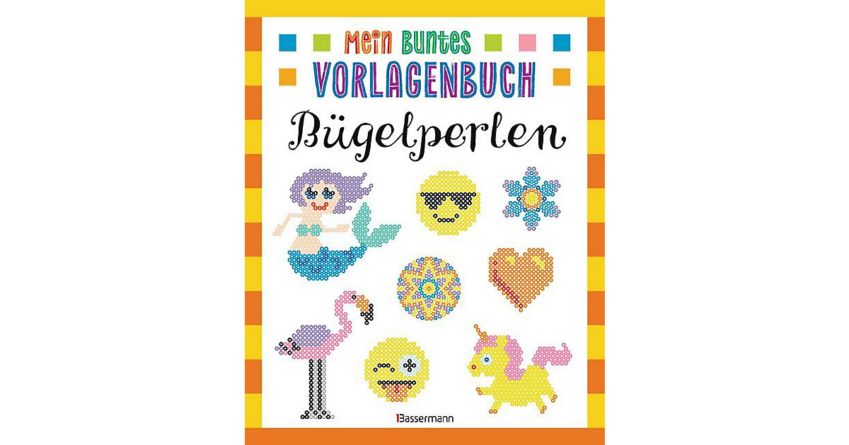 Buch - Mein buntes Vorlagenbuch - Bügelperlen von Bassermann Verlag