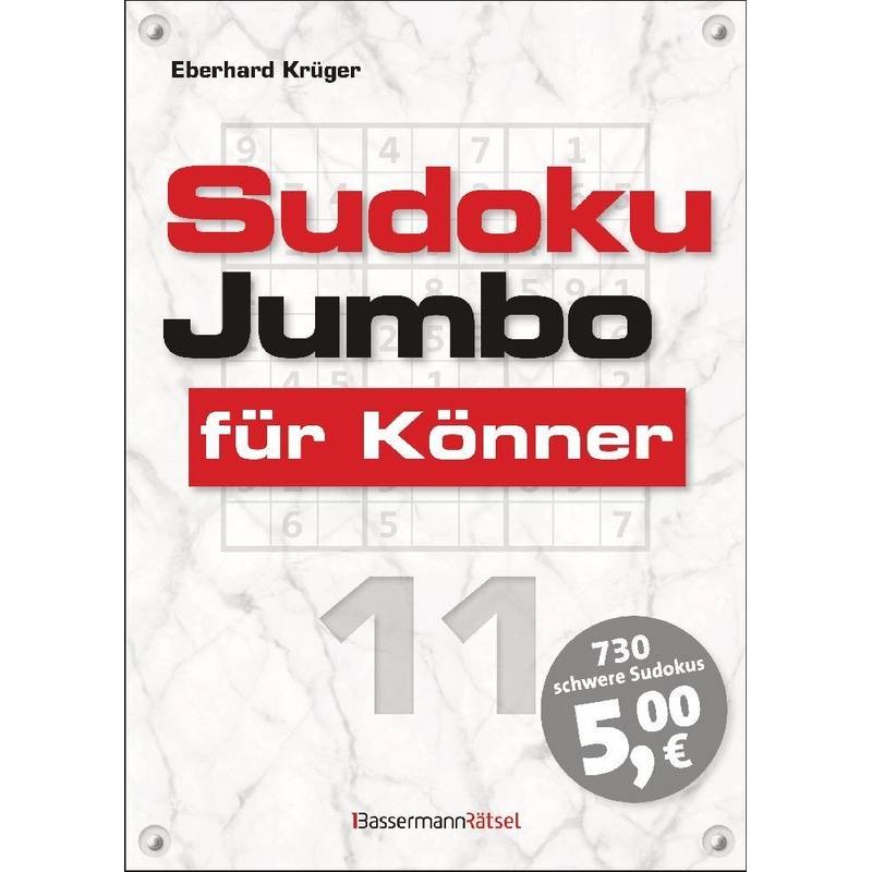 Sudokujumbo für Könner 11 von Bassermann