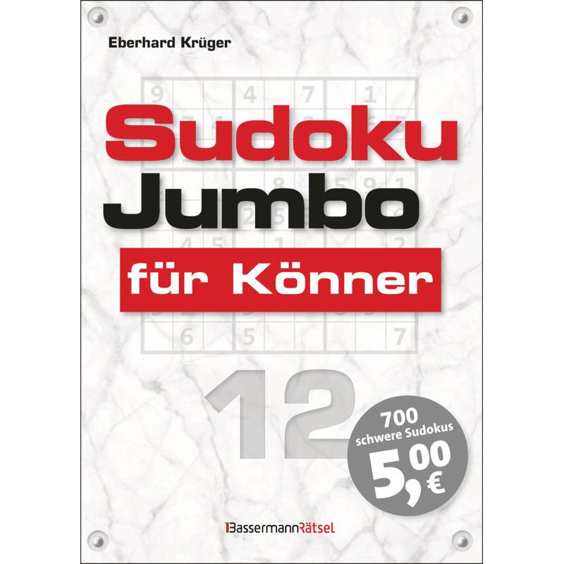 Sudokujumbo für Könner 12 von Bassermann