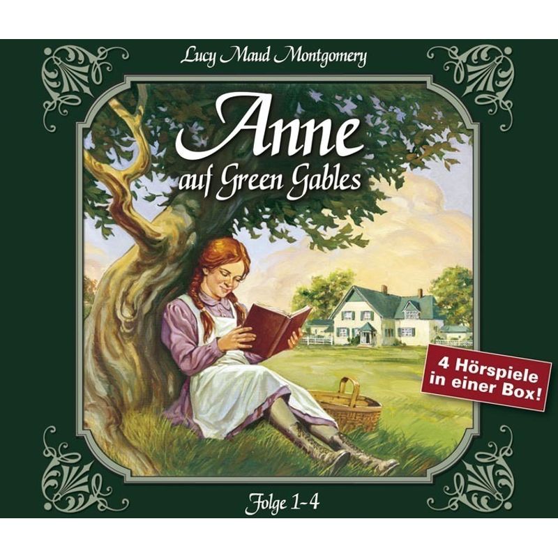 Anne auf Green Gables.Folge.1-4,4 Audio-CD von Bastei Lübbe