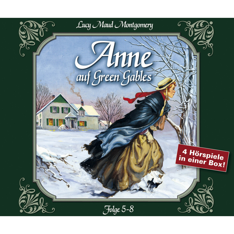 Anne auf Green Gables.Folge.5-8,4 Audio-CD von Bastei Lübbe