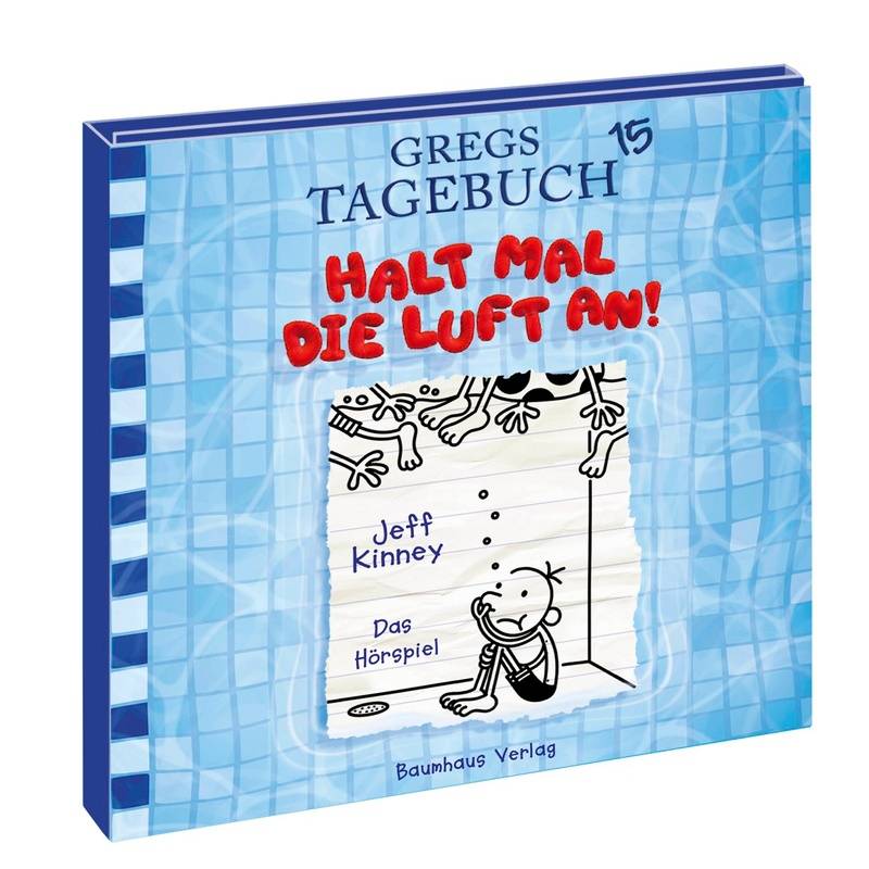 Gregs Tagebuch 15 - Halt mal die Luft an!; .,1 Audio-CD von Bastei Lübbe