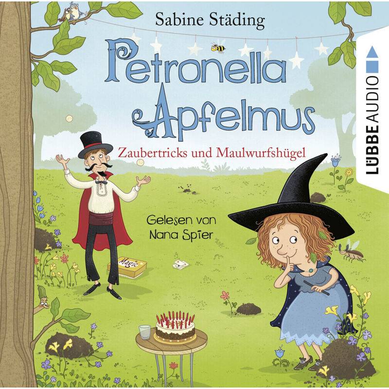 Petronella Apfelmus - Zaubertricks und Maulwurfshügel,2 Audio-CD von Bastei Lübbe