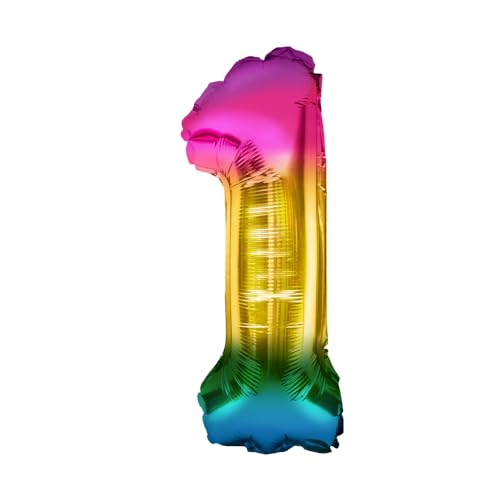 Luftballon 1. Geburtstag • XXL Riesen Folienballon SET • 101CM + 5M Deko Band • Folienballon 1 • Helium geeignet • Wiederverwendbar • Geburtstagsdeko Jungen Mädchen Ballon Zahl Ballon 1 Luftballon 1. Geburtstag • XXL Riesen Folienballon SET • 101CM + 5M Deko Band • Folienballon 1 • Helium geeignet • Wiederverwendbar • Geburtstagsdeko Jungen Mädchen Ballon Zahl Ballon 1 von Bastelbär