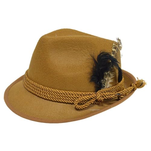 Trachtenhut Herren Damen Trachtenmode - Bayernhut Traditioneller Erwachsene Kostüm Accessoire Elegant Volksfest Party Trachtenhüte Mit Krempe Hut Bayern Filzhut Trachtenhut Herren Damen Trachtenmode - Bayernhut Traditioneller Erwachsene Kostüm Accessoire Elegant Volksfest Party Trachtenhüte Mit Krempe Hut Bayern Filzhut von Bastwahl