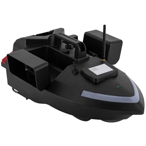 Futterboot 500m GPS-Fischköderboot, Ferngesteuertes Köderboot für Angler - inklusive GPS, Dual-Motoren und Fernsteuerung - Batterie und Ladegerät Futterboot 500m GPS-Fischköderboot, Ferngesteuertes Köderboot für Angler - inklusive GPS, Dual-Motoren und Fernsteuerung - Batterie und Ladegerät von Bathrena
