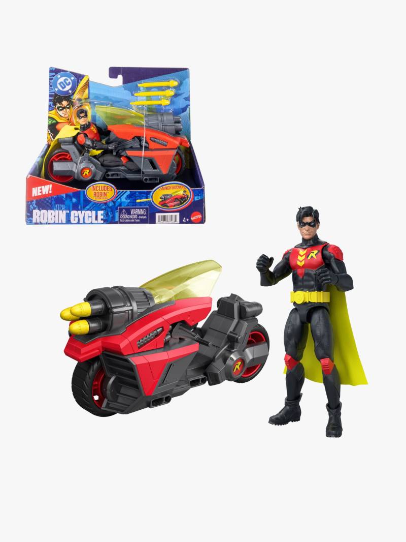 Batman Robin Actionfigur Mit Fahrzeug 15 cm von Batman