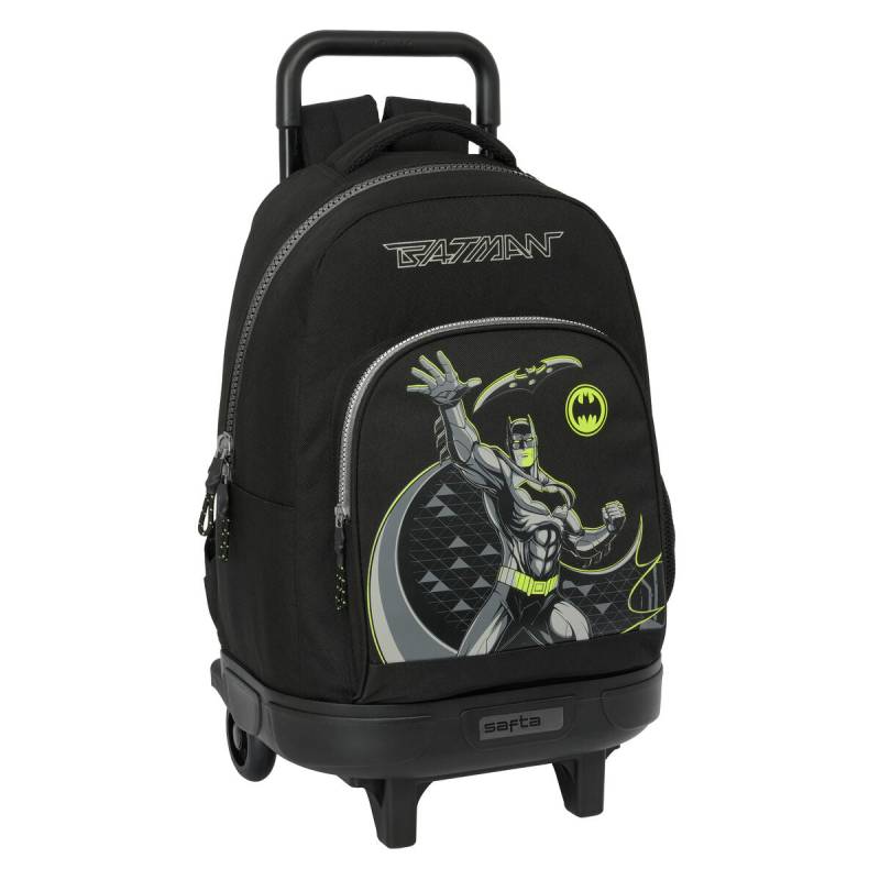 Schulrucksack mit Rädern Batman Game over Schwarz 33 x 45 x 22 cm von Batman