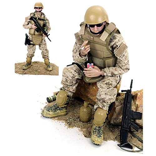 Batop 1/6 Soldat Modell, 12 Zoll Soldaten Spielzeug Figuren Militär Actionfiguren Modell - Navy Seal von Batop