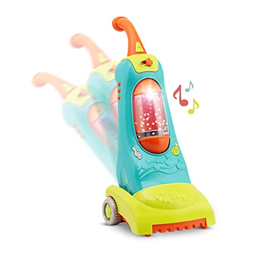 Battat BT2741C1Z Kinder Staubsauger mit Musik, Lichtern und realistischen Geräuschen, Haushaltsspielzeug – Spielzeug für Mädchen und Jungen ab 2 Jahren, Bunt von Battat