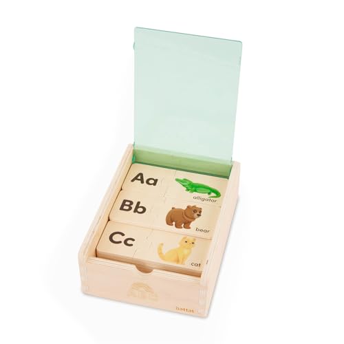 Battat BT4788Z One-Match ABC Puzzle Box, Multi von Battat
