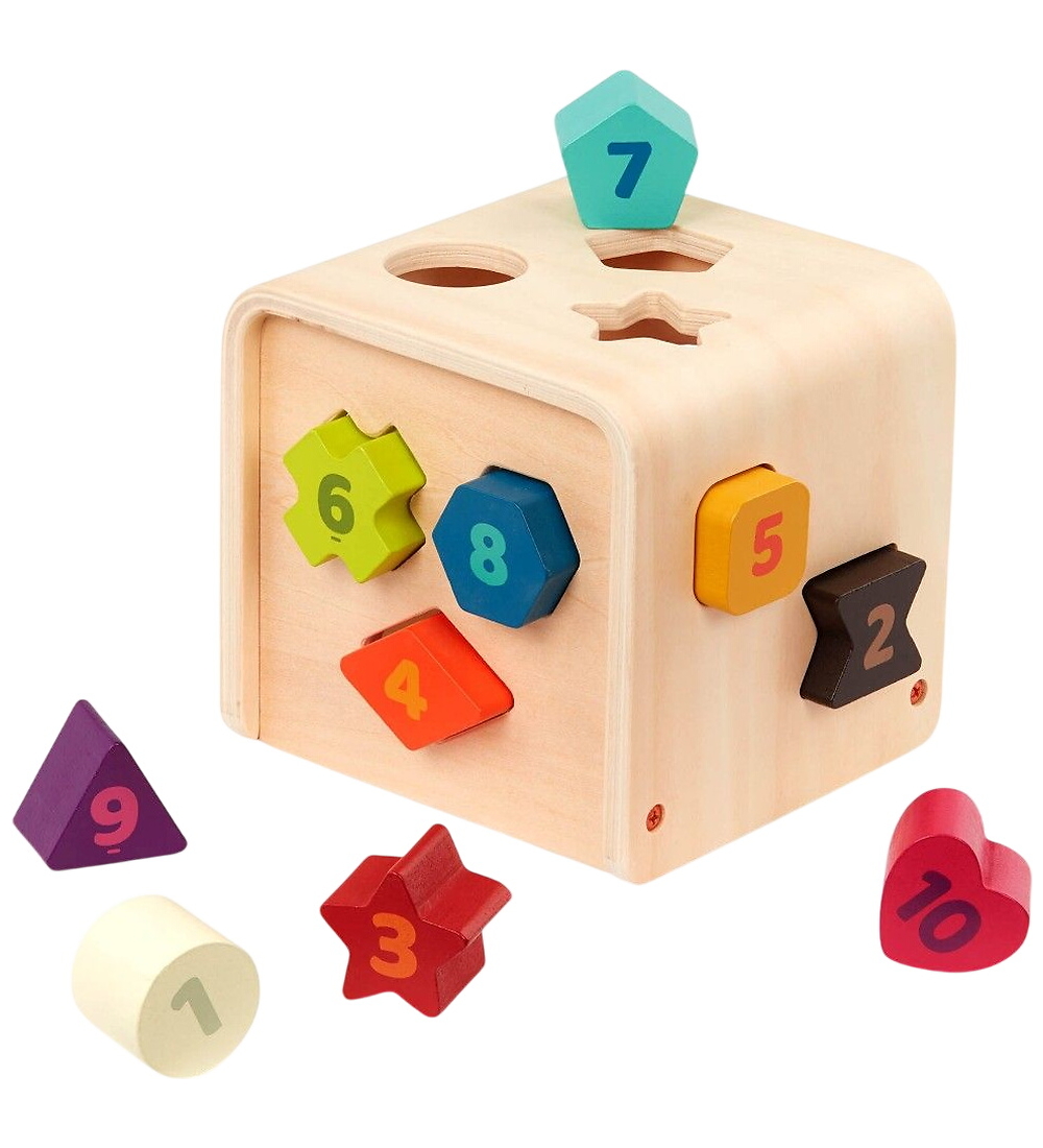Battat Steckspiel - Holz - 11 Teile - Battat - One Size - Steckspiele Battat Steckspiel - Holz - 11 Teile - Battat - One Size - Steckspiele von Battat